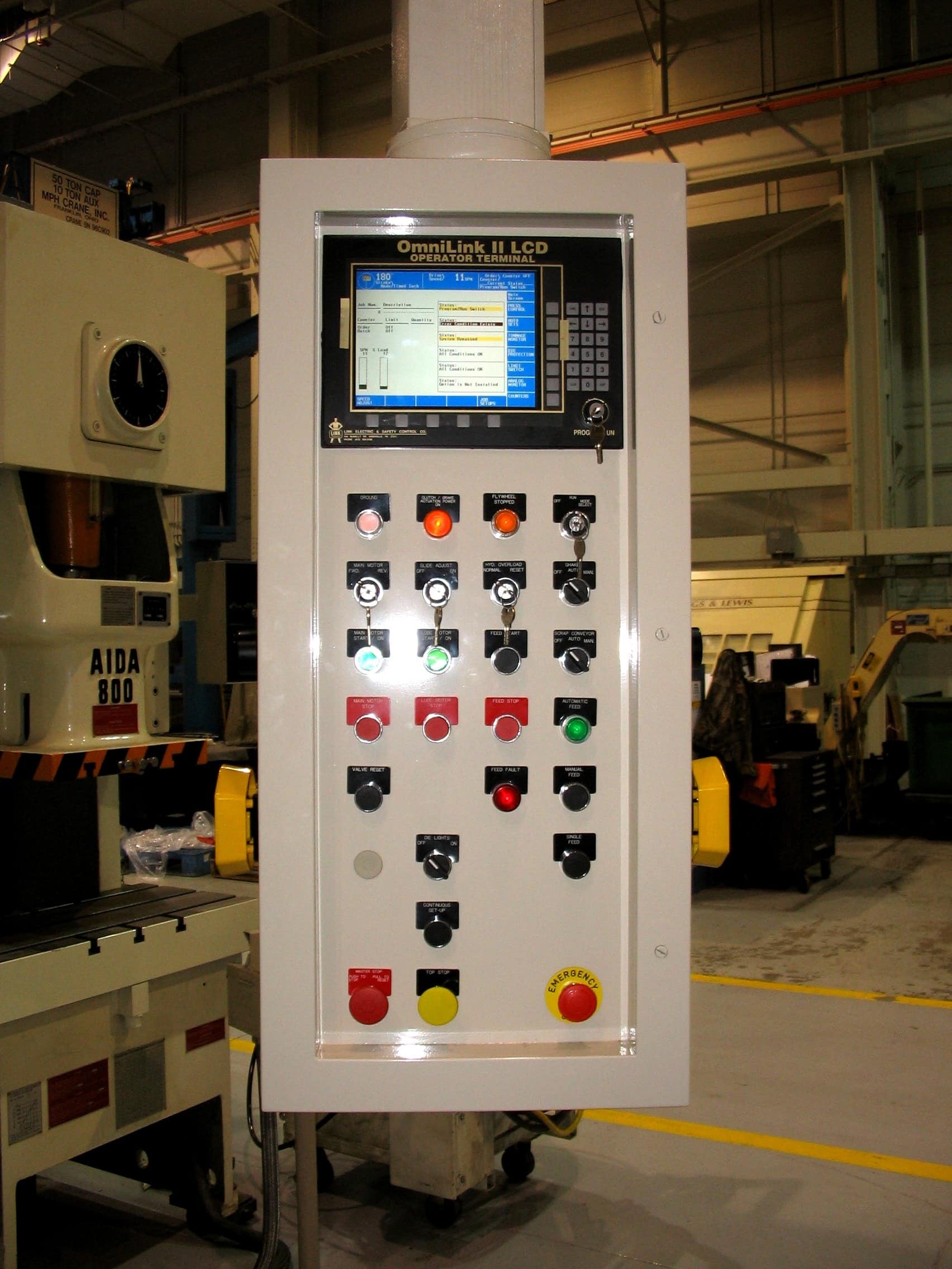 Stamping Press Controls & Safety Guarding Systems Supplier